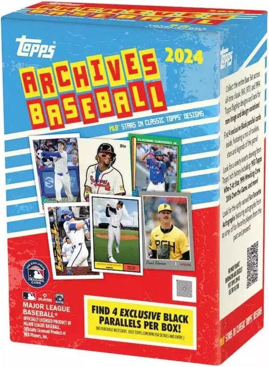 Topps 2024 Archives Baseball -1x Value Box +40 exklusive collect-it Hüllen