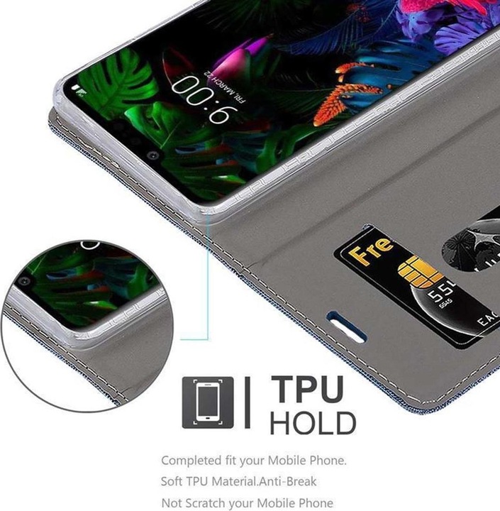 Immagine prodotto Cadorabo Copertina del libro Jeans Optics (LG G8)