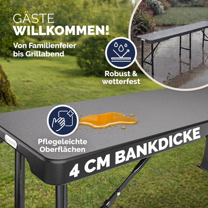 Image du produit Casaria Bierbank