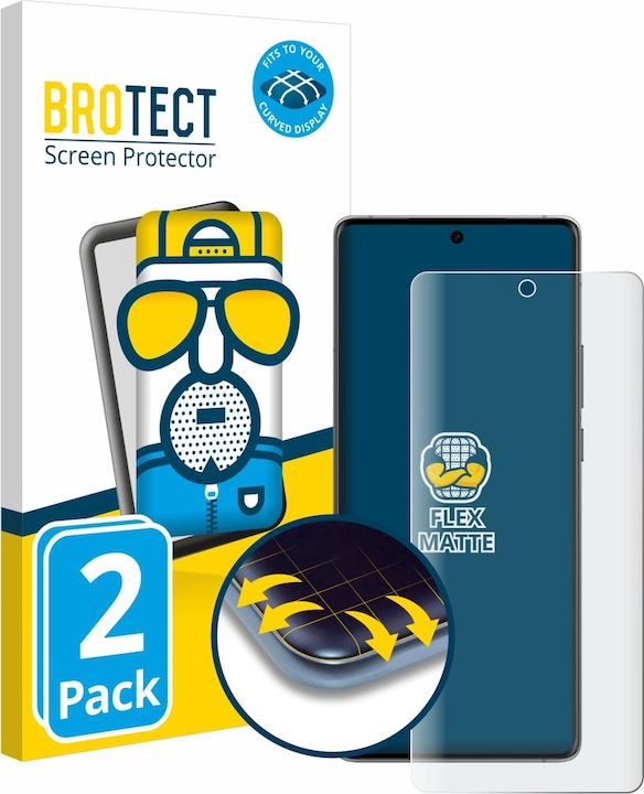Immagine prodotto BROTECT Full-Cover Pellicola Opaca (2 Pezzo/i, Vivo X90 Pro Plus)