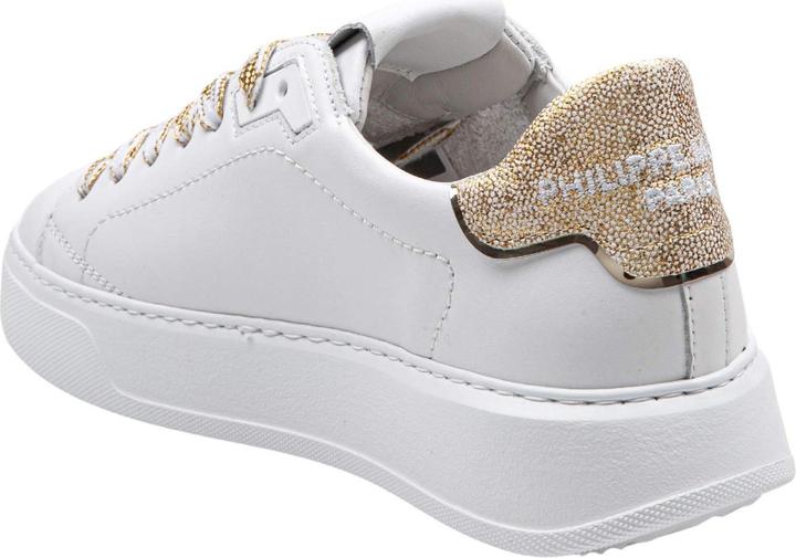 Immagine prodotto Philippe Model temple leather sneakers color white/gold (37)