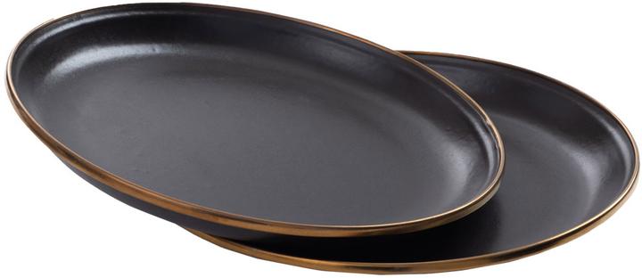 Produktbild Barebones Enamel Salad Plate Set von 2 Platten Ø20,3 cm