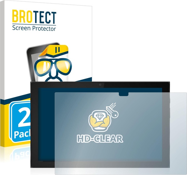 Produktbild BROTECT Schutzfolie Displayschutz Klar (2 Stück, IdeaPad Duet 3i)