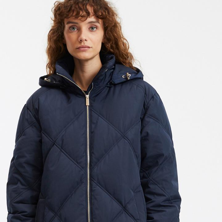 Produktbild La Redoute Collections Halblanger Steppmantel mit Kapuze (M)