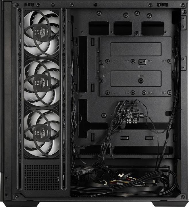 Actual product image Zalman Boitier Moyen Tour ATX P40 Namu RGB avec panneaux vitrés (Noir) (mATX, Mini-ITX, ATX)