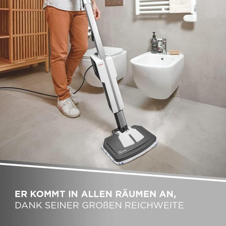 Actual product image Polti SV610 Style Upright steam cleaner Grey, White (1500 W)