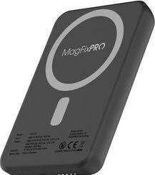 Produktbild Xlayer Magfix Pro Kabelloses Schnellladegerät Powerbank mit Stand 10.000mAh 20W Schwarz (10000 mAh, 20 W, 20 Wh)