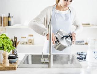 Productafbeelding BK Flow Cool 4-delige pannenset (Kookpotten en pannenset, Roestvrij staal)