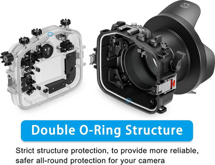 Actual product image Seafrogs SP-18 Camera Housing XT5 (body) (Underwater housing, Fujifilm X-T5)