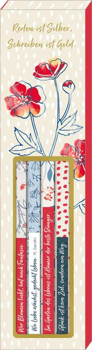 Produktbild Bleistift-Set mit Sprüchen - Landlust (6x)