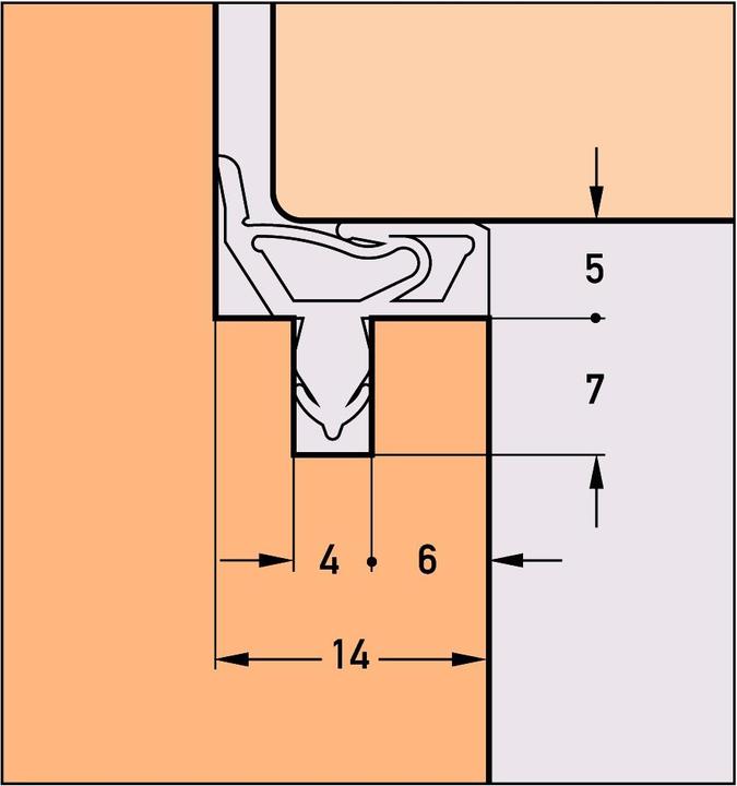Image du produit Deventer Profilés d'étanchéité SP 7544
