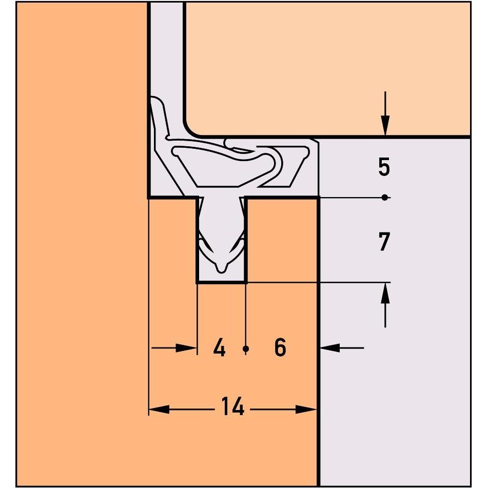Thumbnail - Deventer, Türbeschlag + Scharnier, Dichtungsprofile SP 7544