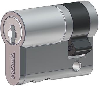 Produktbild Kaba Profil-Halbzylinder 17 mm star Typ M1414