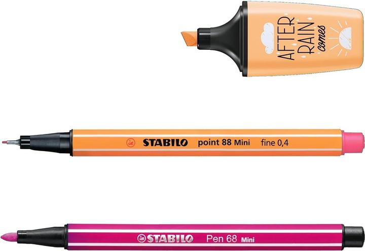Produktbild STABILO Mini World Pastellove (Mehrfarbig, 1 mm, 18 x)