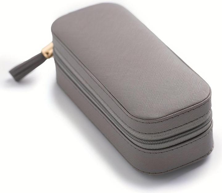 Actual product image Only-Bags.Store Travel Jewelry Box, Portable Jewelry Case, PU Jewelry Box, Small Jewelry Container, Jewelry Boxes