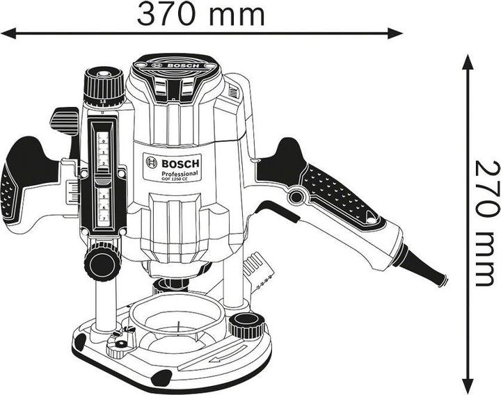 Actual product image Bosch Professional GOF 1250 CE (Router)