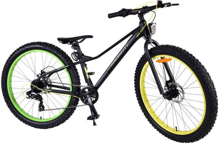 Volare Gradient Kinderfiets Jongens 26 inch Zwart Geel Groen 7 speed Prime Collection (26")