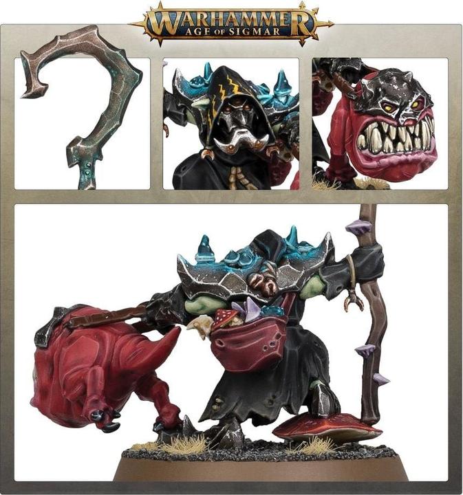 Actual product image Games Workshop Squigboss with Gnasha-squig (Plastic)