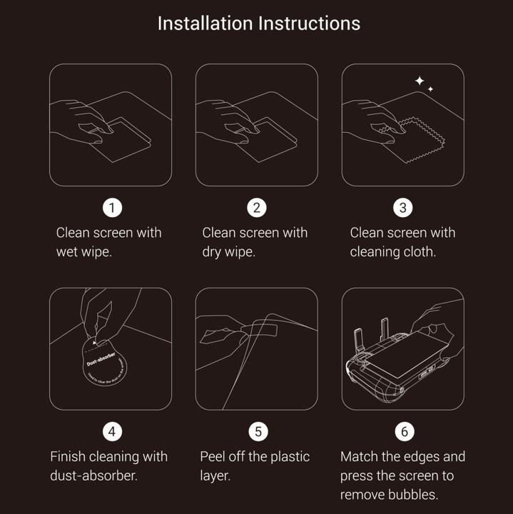 Image du produit SmallRig 5982 HD Screen Protector for DJI RC Pro 2 (DJI RC Pro 2)