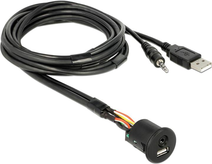 Produktbild Delock USB Kabel, Einbaubuchsen, Klinken (1.50 m, USB)