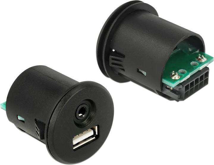 Produktbild Delock USB Kabel, Einbaubuchsen, Klinken (1.50 m, USB)