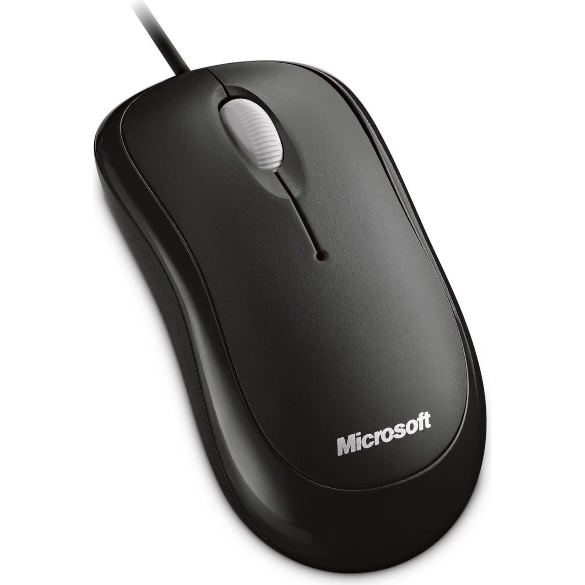 Thumbnail - Microsoft Basic (Kabelgebunden), Maus, Schwarz