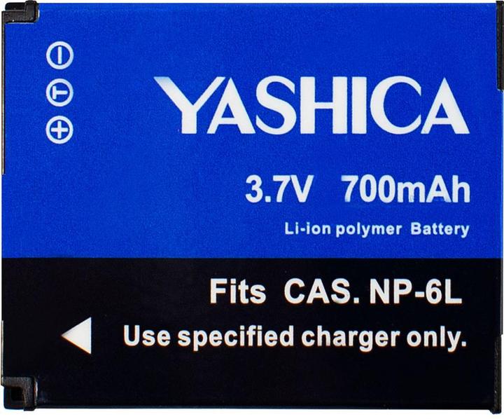 Produktbild Yashica Li-ion Battery 3.7V / 700mAh (NP-6L) for DigiPix & DZ-100 Helly Kitty (Kamera Akku)