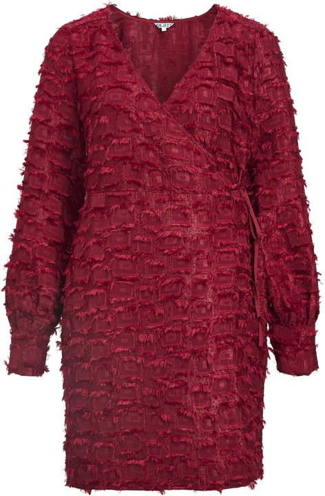 Image du produit Object Textured Kleid mit V-Ausschnitt (36)
