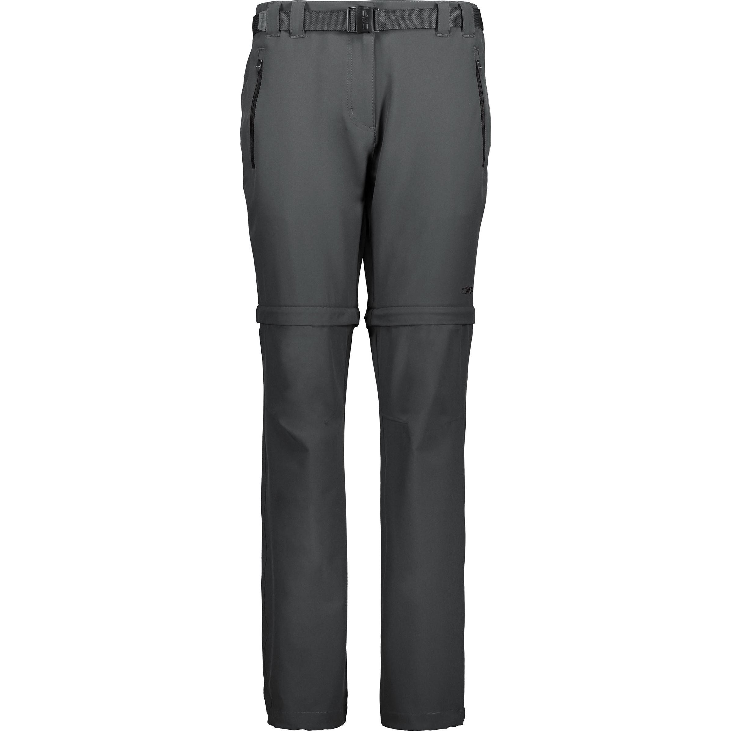 CMP Campagnolo, Mädchen, Outdoorhose, Trekking Zipp Off (152), Grau, 152