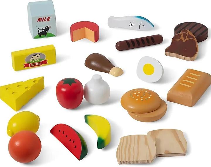 Actual product image Melissa & Doug MELISSA playset Food Groups