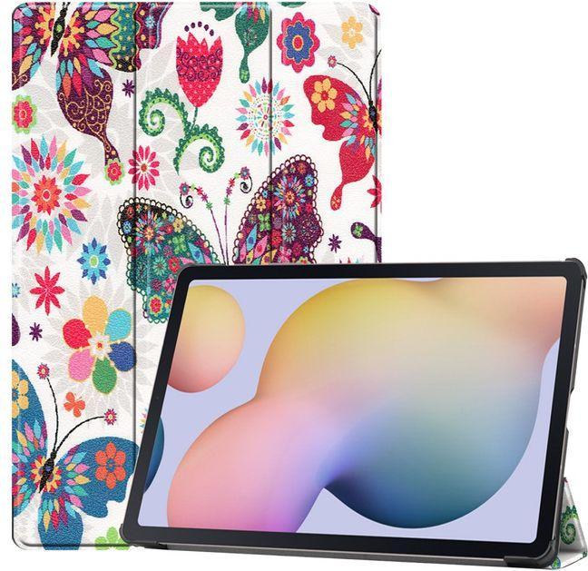 Produktbild MU Style Dreifach faltbare Hülle mit Muster (Galaxy Tab S7+)