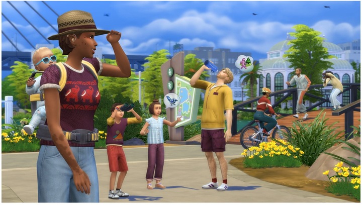Actual product image EA Games Sims 4 PC Addon Growing Together AT (PC, DE)