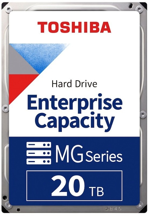 Actual product image Toshiba MG10 Series (20 TB, 3.5", CMR)