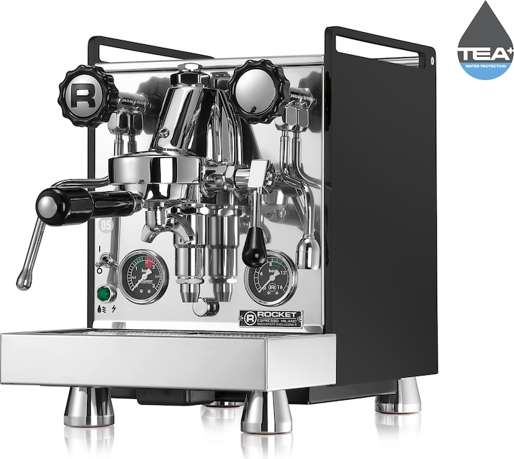 Rocket Mozzafiato Premium portafilter with water tank and cronometro