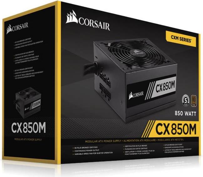 Produktbild Corsair Cx850m (850 W)