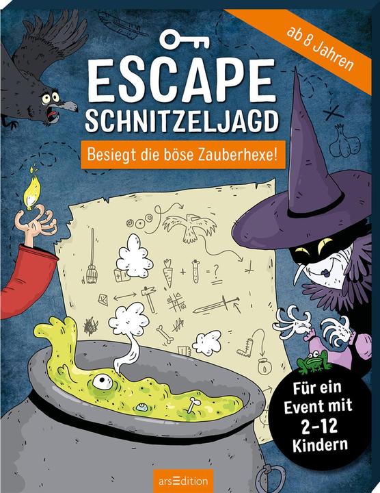 Image du produit Escape-Schnitzeljagd - Besiegt die böse Zauberhexe. (Allemand, Hannah Lang, 2021)