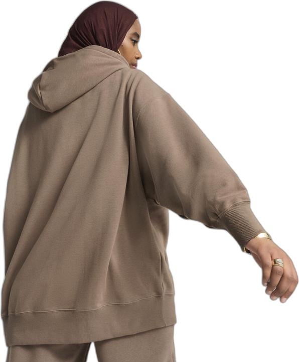 Actual product image Puma WARDROBE ESS Over-Oversized Hoodie TR (L)