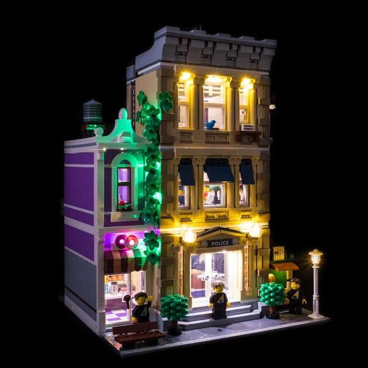Produktbild Light my bricks LED Licht Set für LEGO Polizeistation