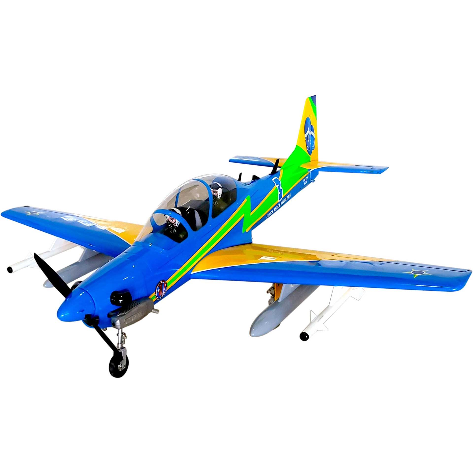 Seagull Models SG-Models ) Tucano T-27 65" 15-20cc mit elektrischem Einziehfahrwerk (Warbird)