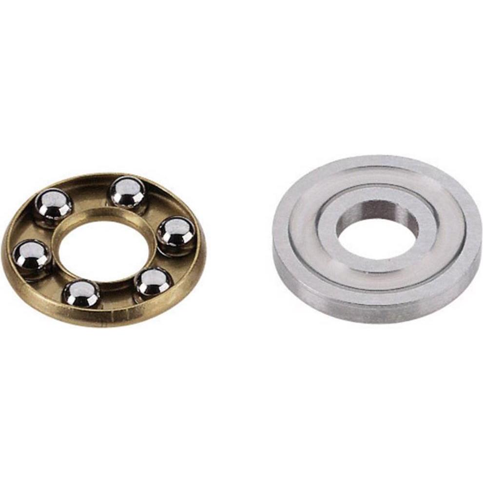 Reely Rillenkugellager axial Chromst