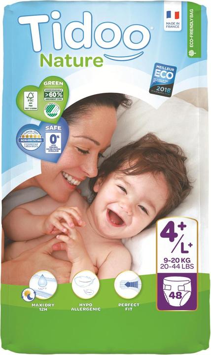 Image du produit Tidoo jour et nuit (Taille 4+, Pack, 48 pcs)