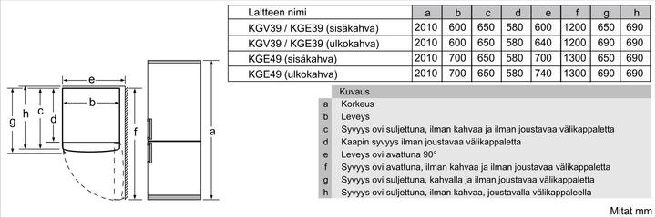 Produktbild Siemens KG49EAICA (419 l)