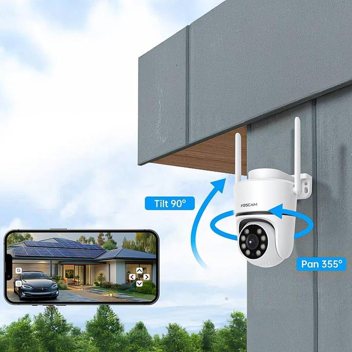 Actual product image Foscam PD5 PD5 WLAN IP Überwachungskamera 3072 x 1728 Pixel (3072 x 1728 pixels)