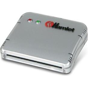Hamlet Smartcard- und Simkartenleser zum Anschluss an den PC (USB 2.0) (HUSCR2)
