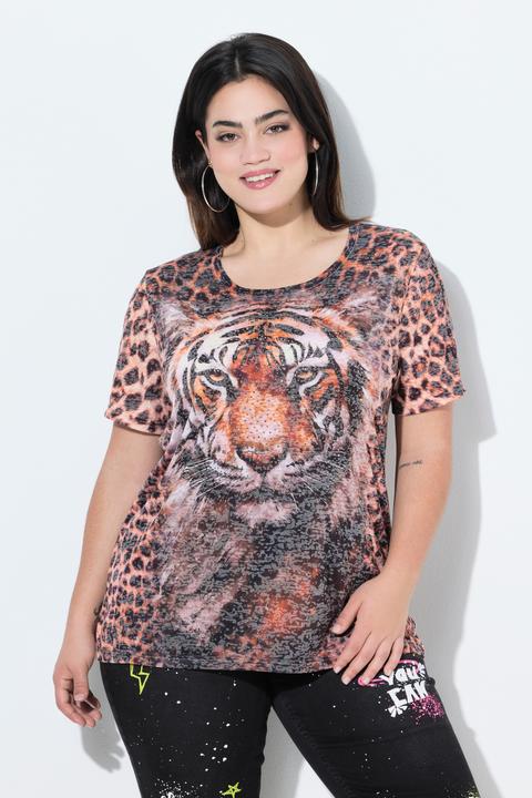 Immagine prodotto Angel of Style T-shirt dal taglio comodo con tigre (44)