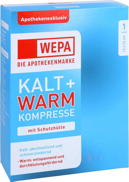 Actual product image Wepa KALT WARM KOMPR 13X14CM, 1 St KOM (1 x)