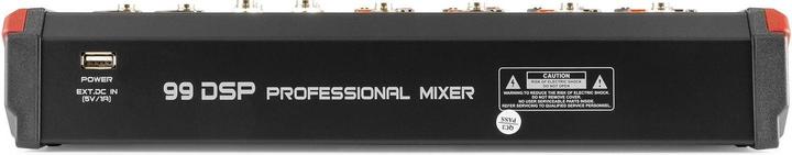 Produktbild Vonyx VM-KG08 - 8-kanaals mengpaneel Bluetooth, DSP, mp3 speler en USB audio interface (Studio- und Livemixer)