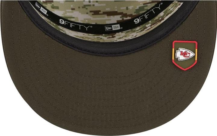 Produktbild New Era 9Fifty Split Panel Cap - Salute Kansas City Chiefs (One Size)