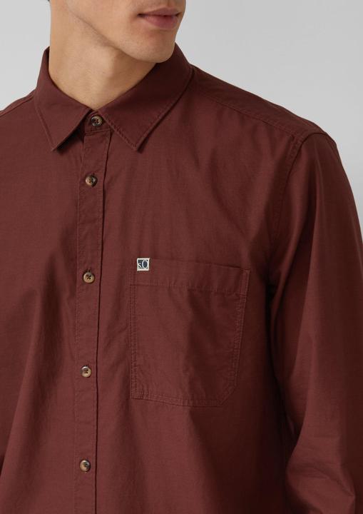 Immagine prodotto s.Oliver Hemd Regular Fit: Weiches Hemd mit feiner Struktur (M)