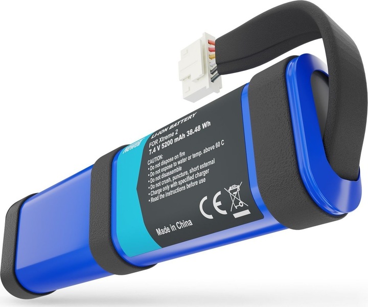 Newell Batteria di ricambio Newell SUN-INTE-103, 2INR19/66-2 per JBL Xtreme 2 (1 pz., 5200 mAh)